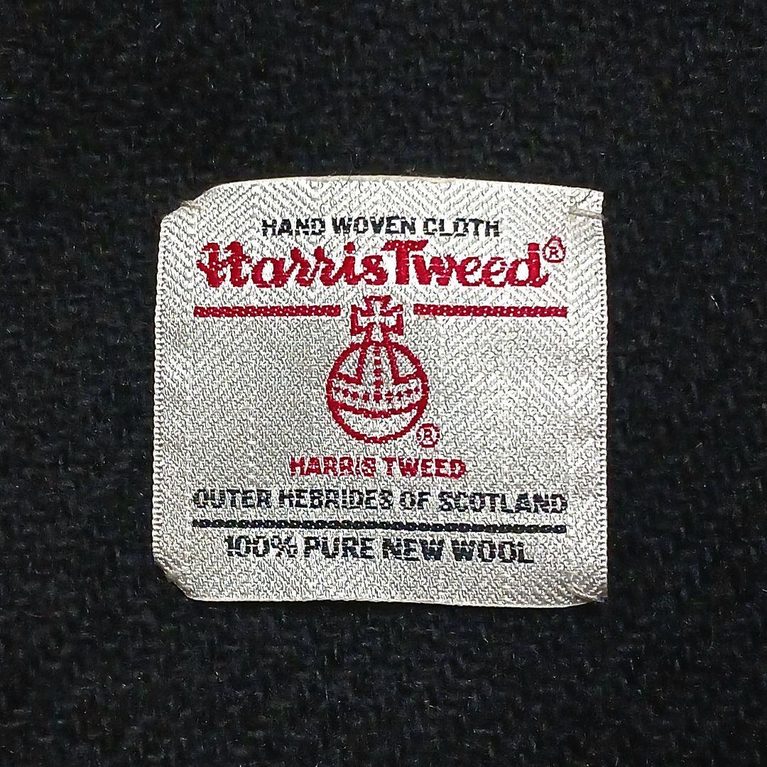 ✨未使用級✨ディズニーリゾート×ハリスツイード　ダッフル　ミッキーフード　L