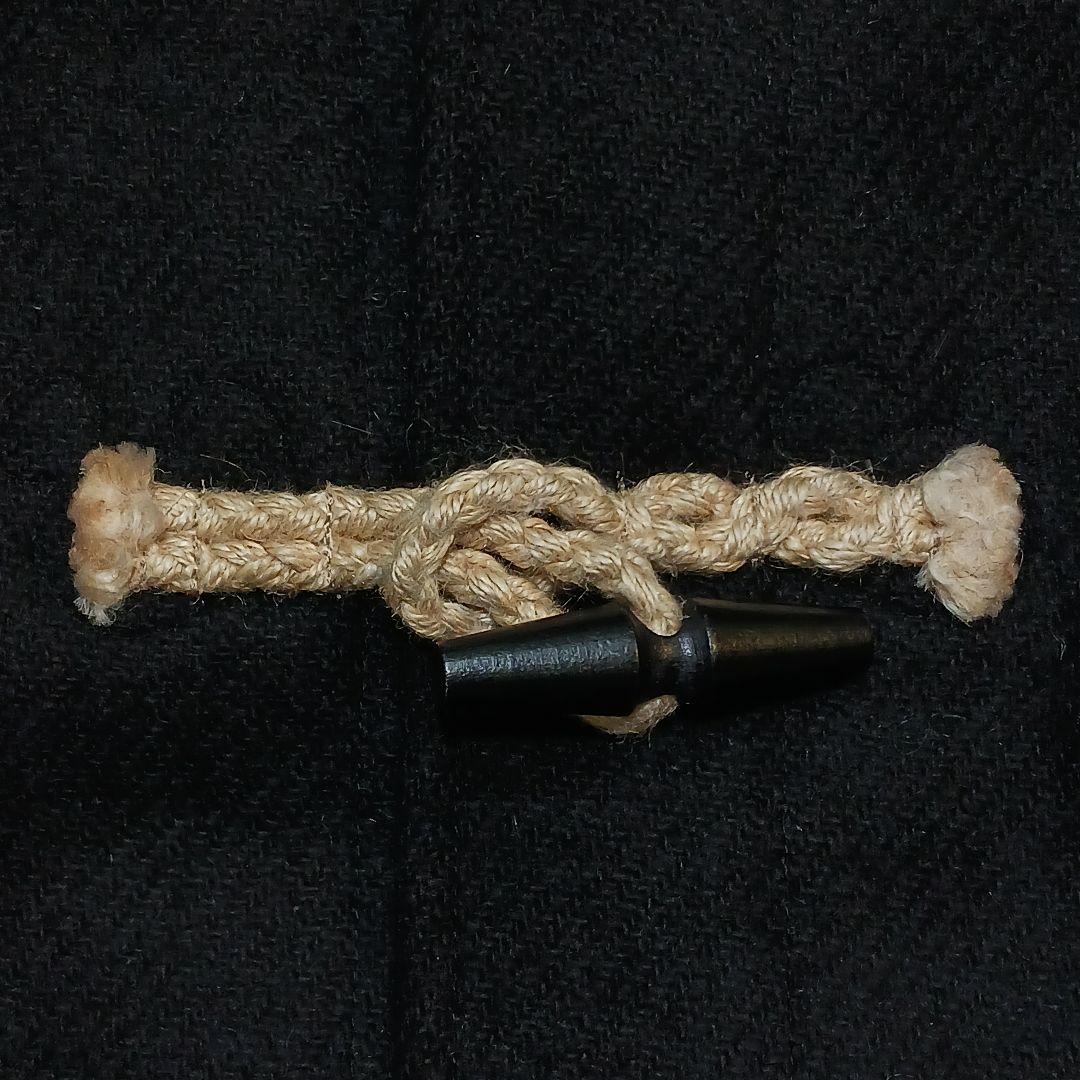 ✨未使用級✨ディズニーリゾート×ハリスツイード　ダッフル　ミッキーフード　L