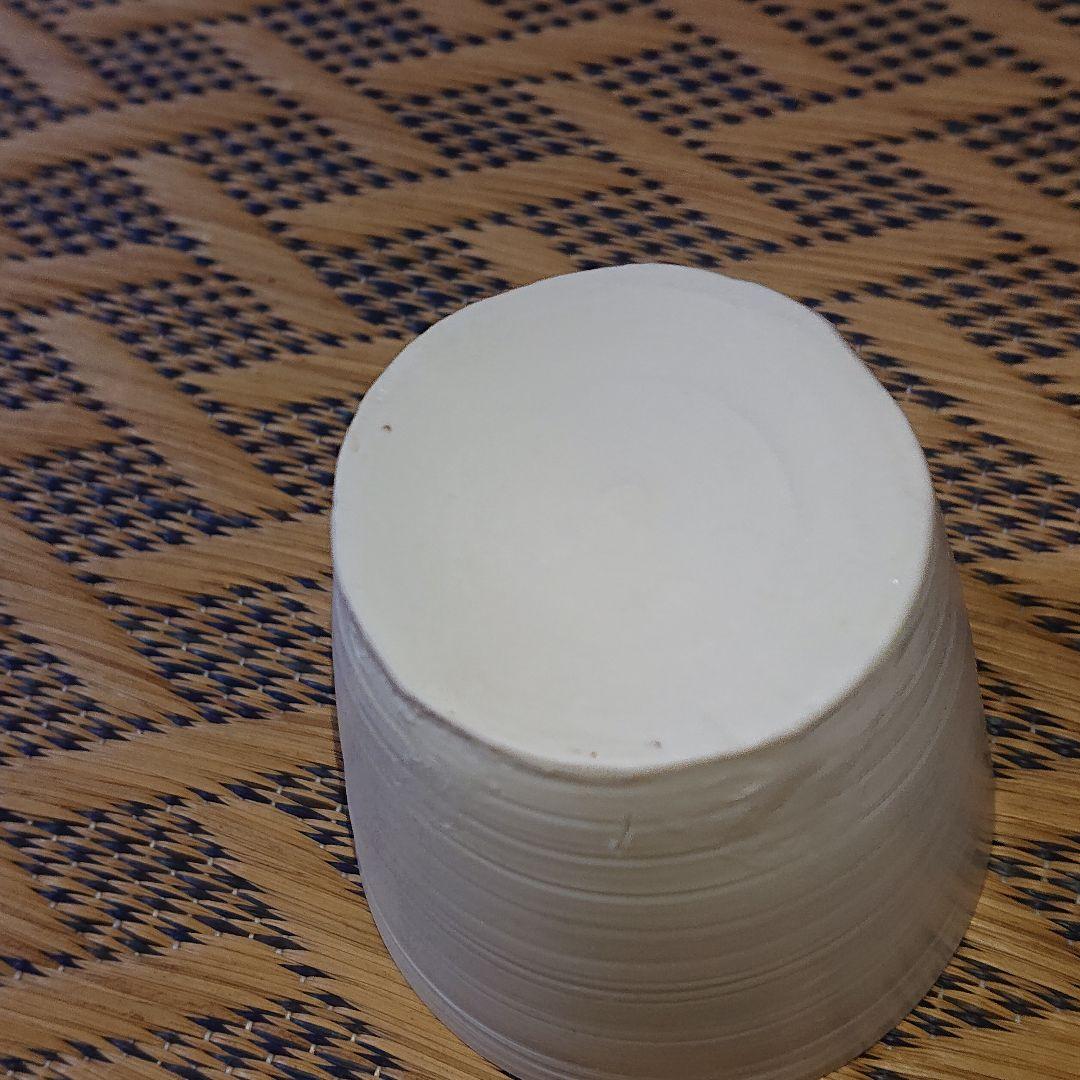 黒田泰蔵　白磁　カップ　蕎麦猪口