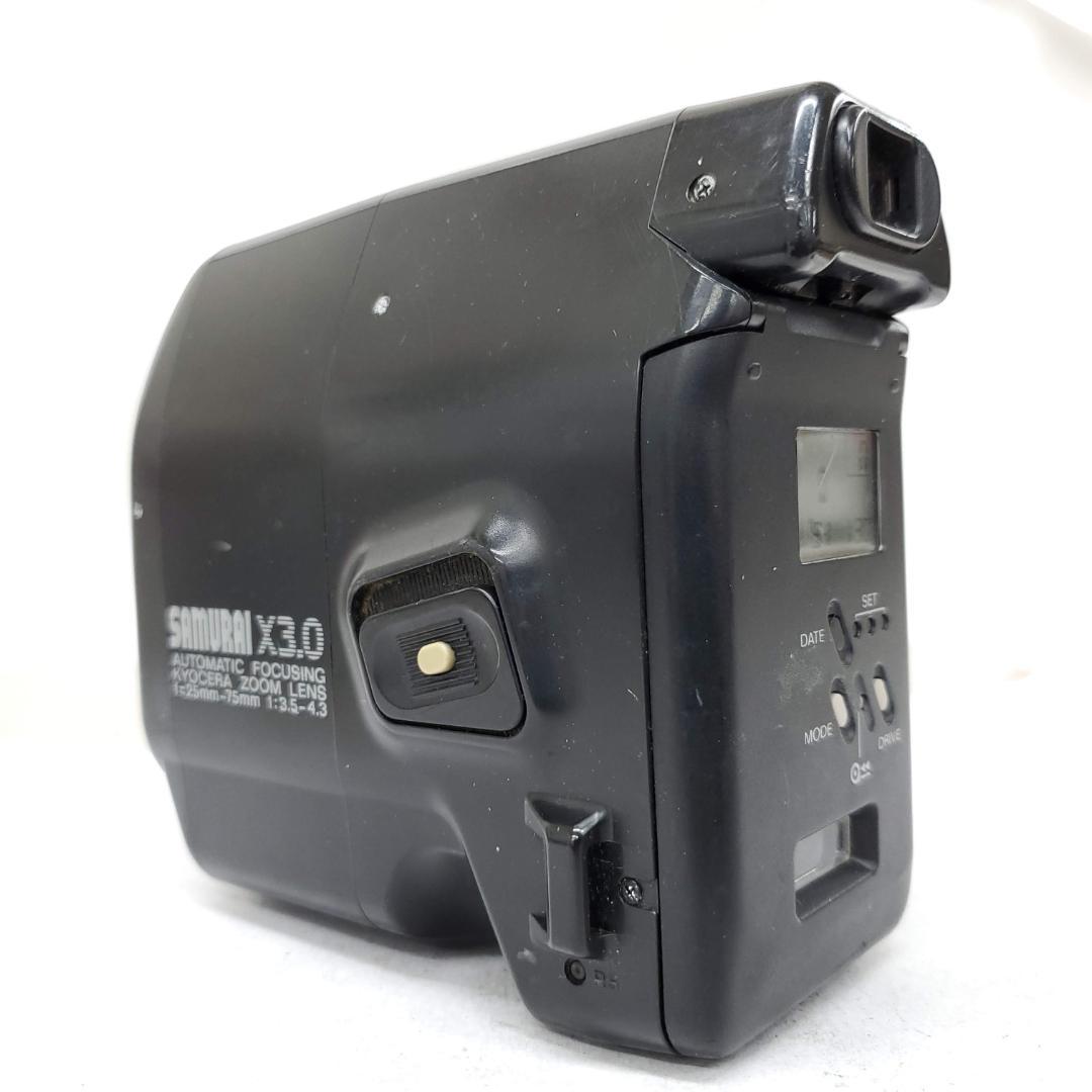 フィルムカメラ KYOCERA SAMURAI X3.0 F0116-333-3v y