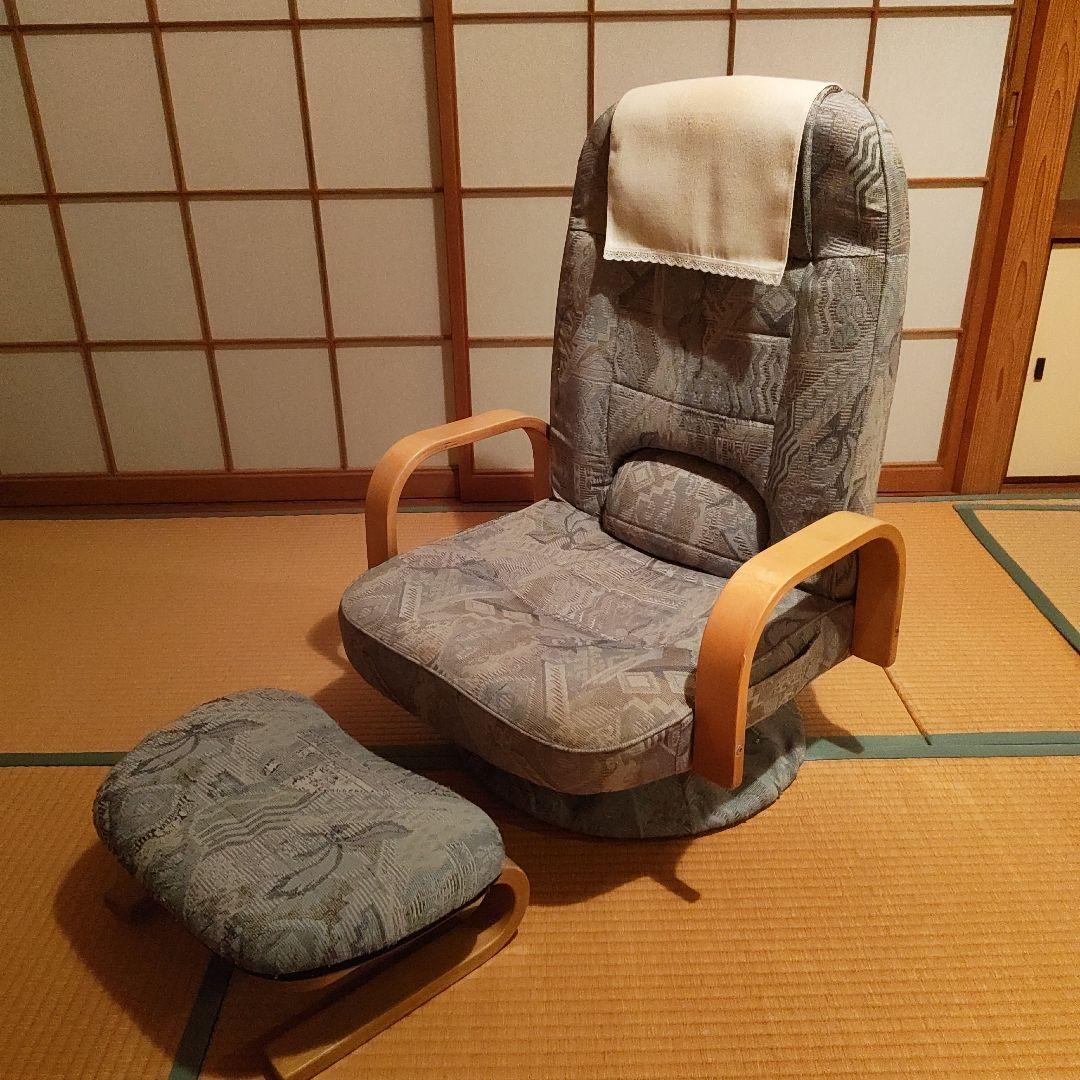 リクライニング座椅子（回転可能）