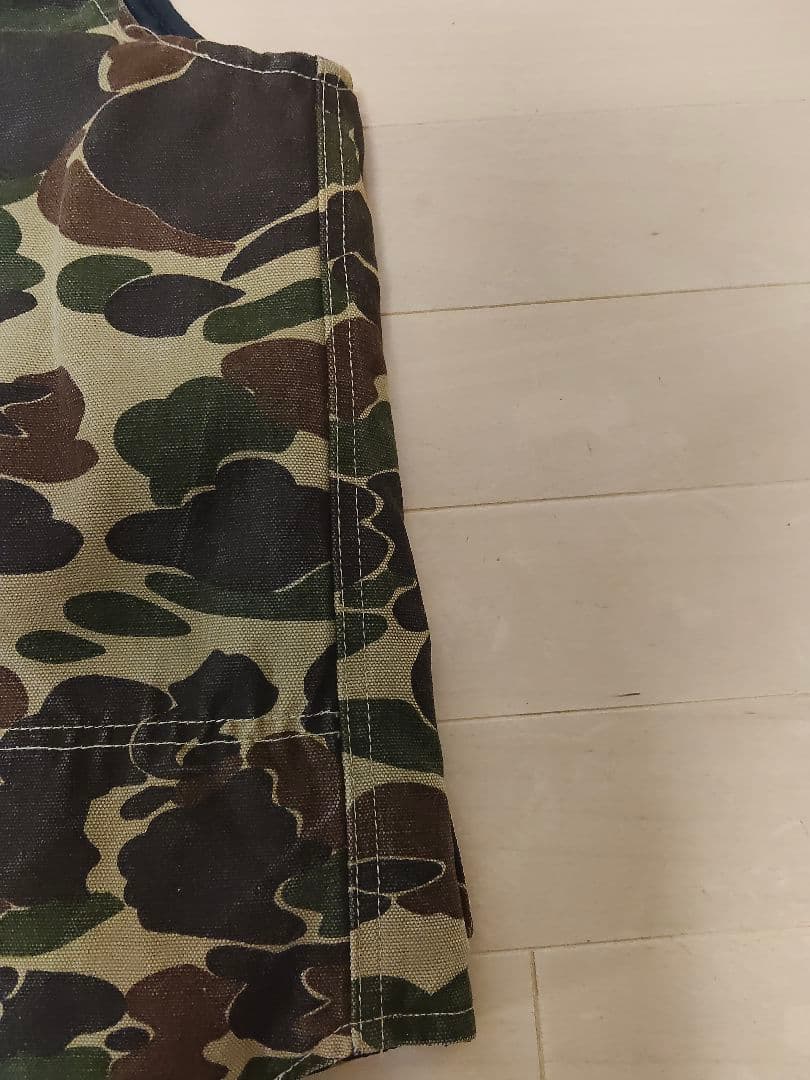 カーハート カモフラージュ ベスト ヴィンテージ USA 80s