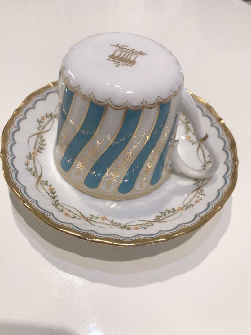 希少【未使用】Noritake ダイヤモンドコレクション カップ＆ソーサー5客