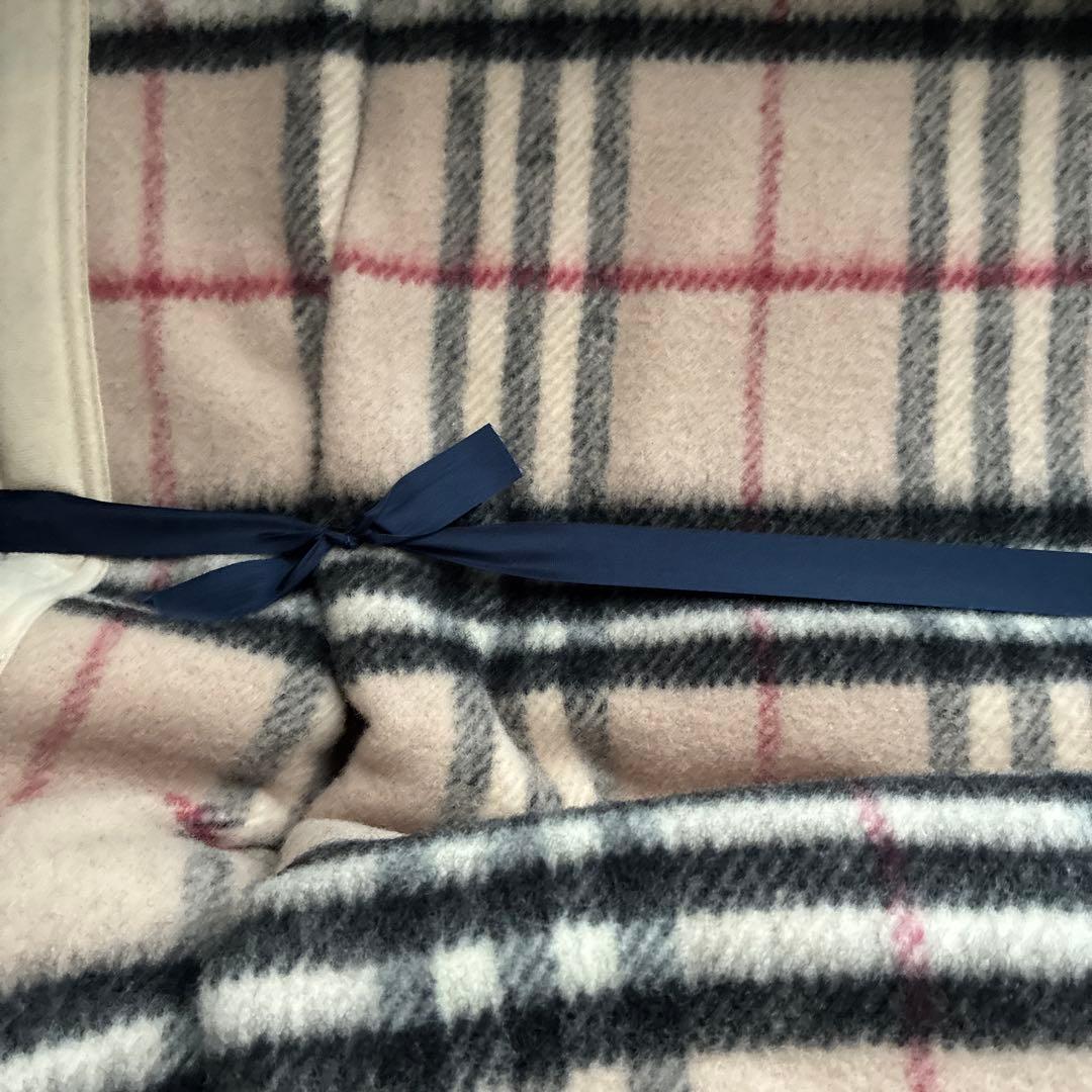 新品未使用品 BURBERRY＊ウール毛布 140×200