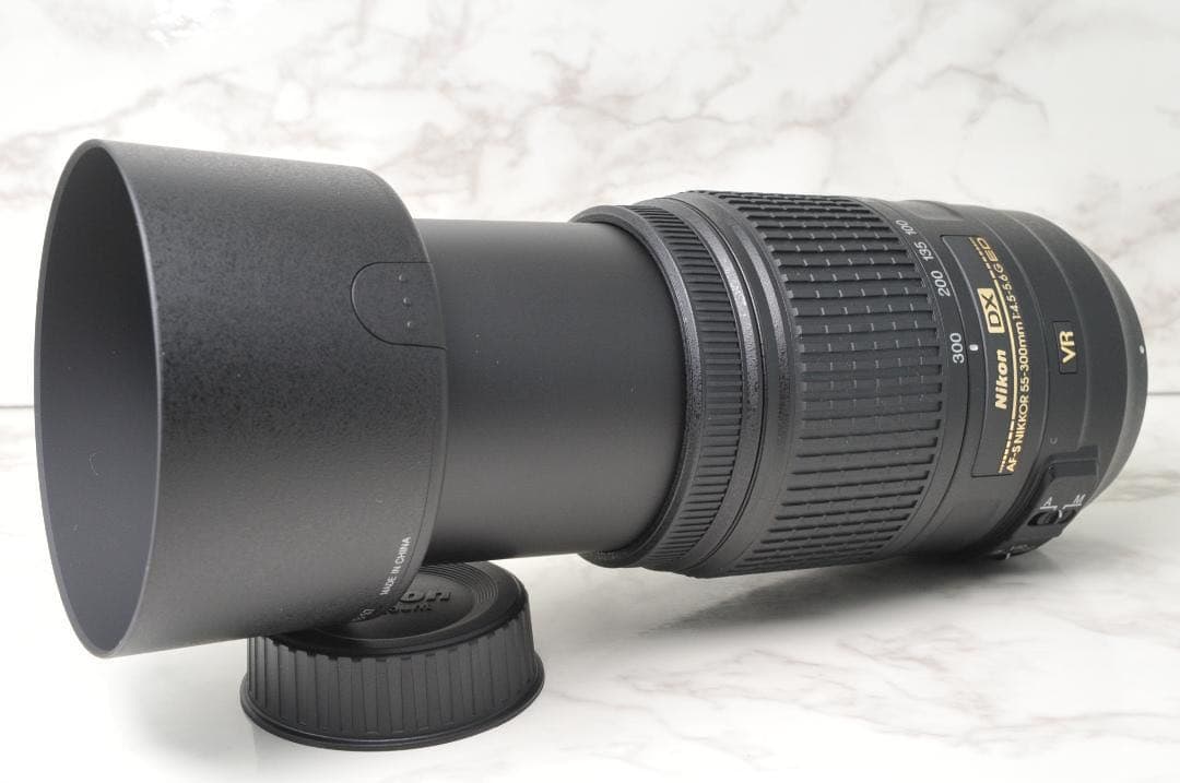 美品❣️超望遠 Nikon AF-S 55-300mm⭐️手ぶれ補正 ニコン