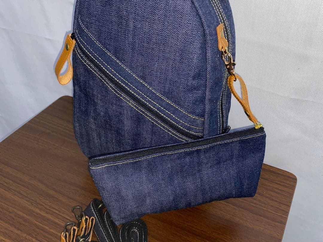 男女兼用☆岡山デニム☆リュックorワンショルダーバッグ