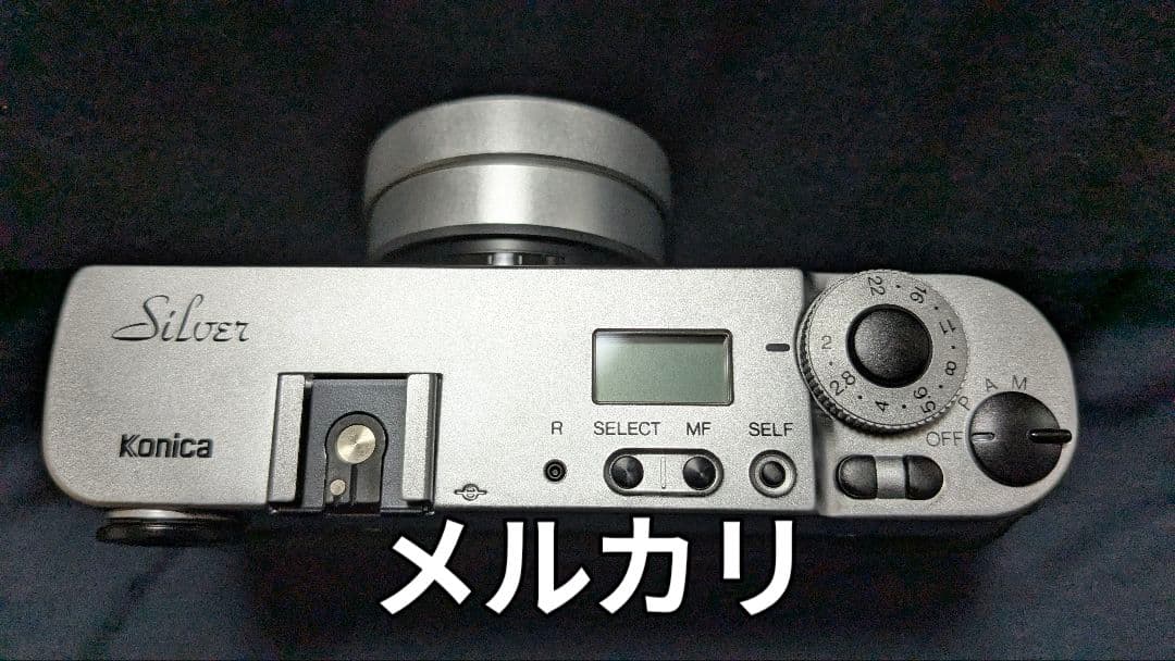 コニカ ヘキサー シルバー 極美品 カメラ フィルム 箱付き