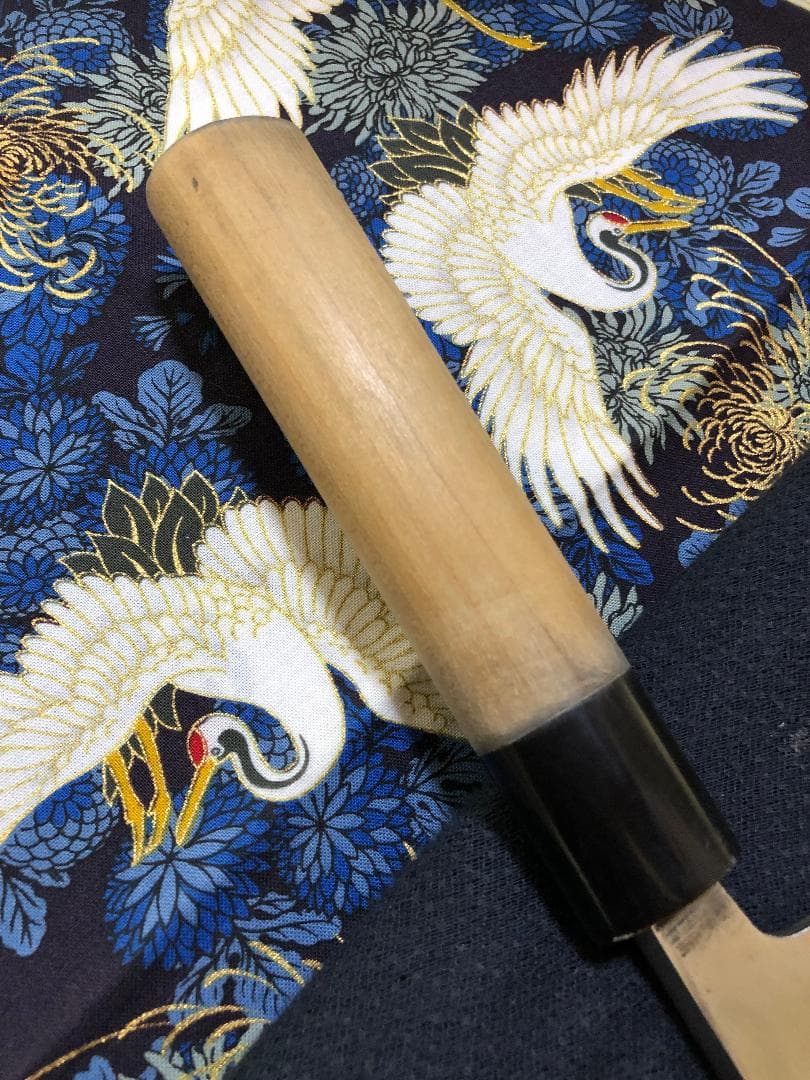 【研ぎ済み】銀紙三号・水牛口　都菊一文字　出刃包丁　和包丁　ナイフ　料理　釣り