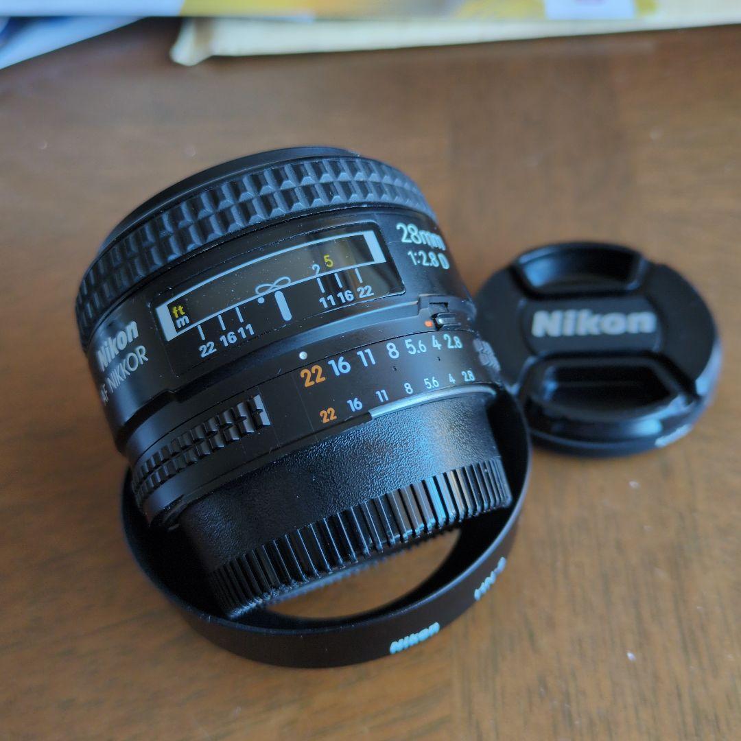 ニコン Ai AF Nikkor 28mm F2.8D　ほか