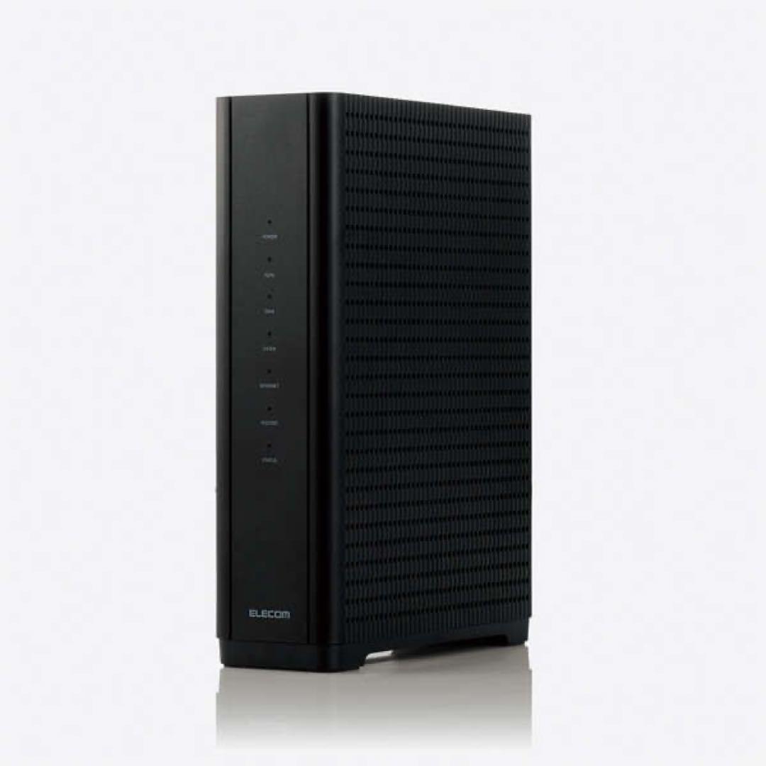 【未使用品】無線LANルーター ELECOM：WRC-BE94XSD-B