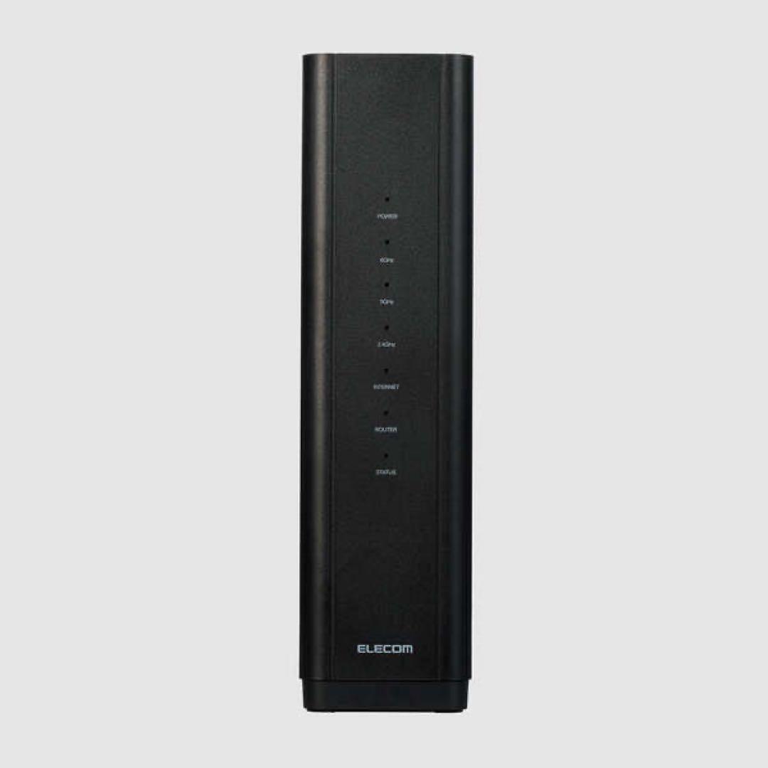【未使用品】無線LANルーター ELECOM：WRC-BE94XSD-B