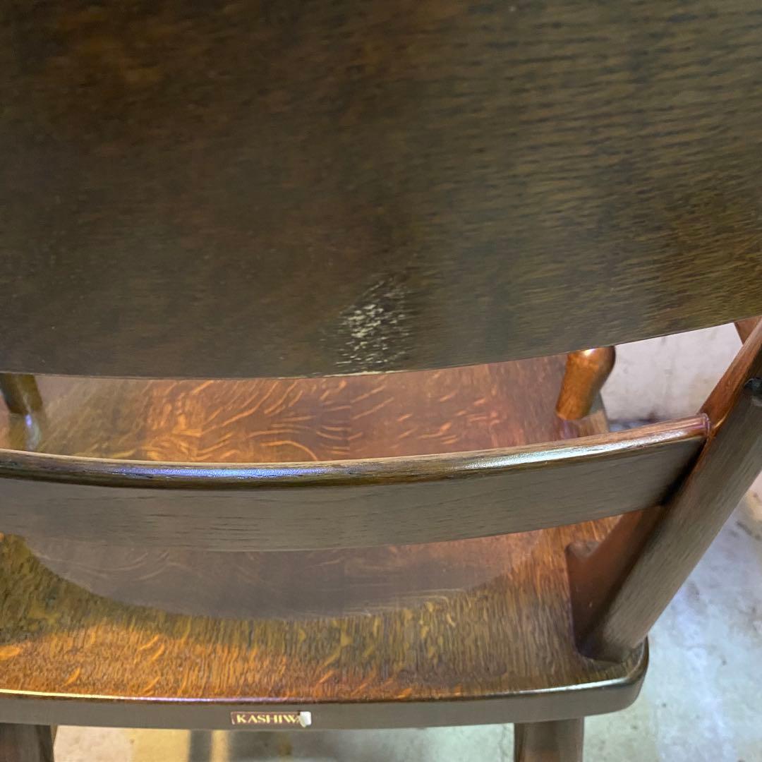 【美品】柏木工 ダイニング アーム　チェア WILDERNESS ウィルダネス③