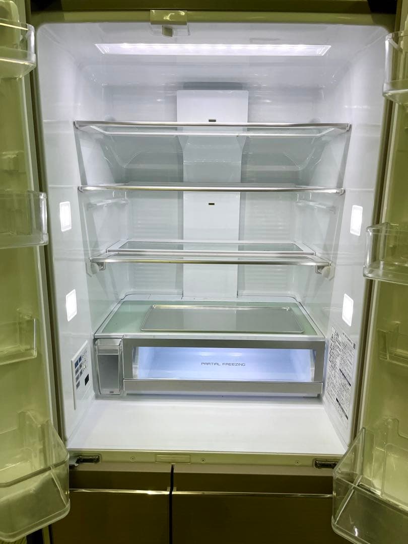 2019年製 500L パナソニック 6ドア冷凍冷蔵庫 NR-F504HPX-N