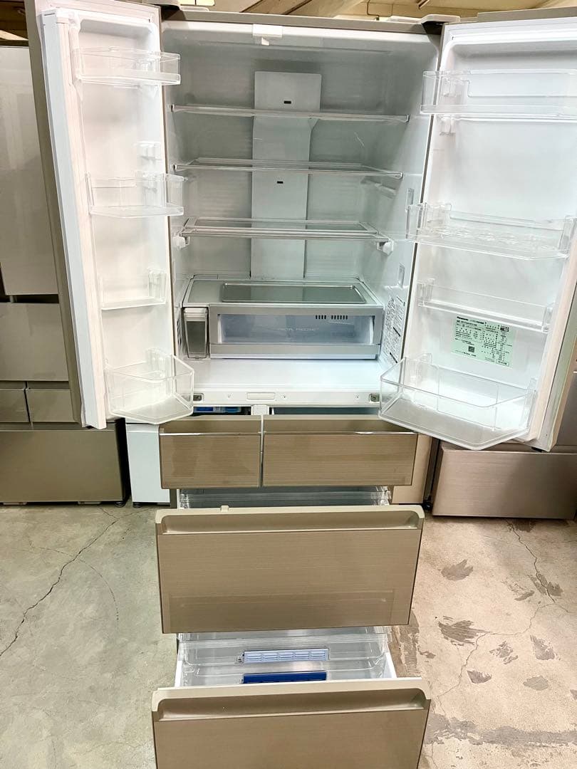 2019年製 500L パナソニック 6ドア冷凍冷蔵庫 NR-F504HPX-N