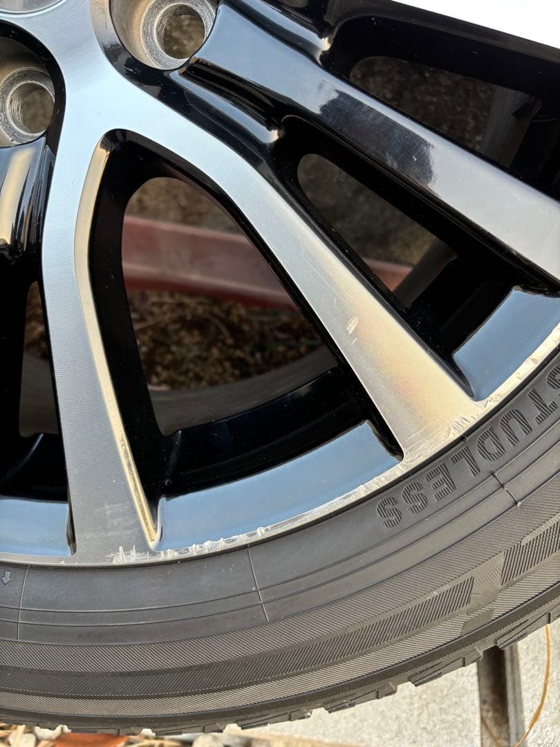 エスティマ 純正アルミ スタッドレス ice GUARD 215/60R17