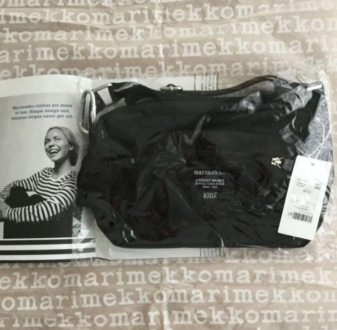 休止前の特別価格 新品 正規品 マリメッコ my things ブラック