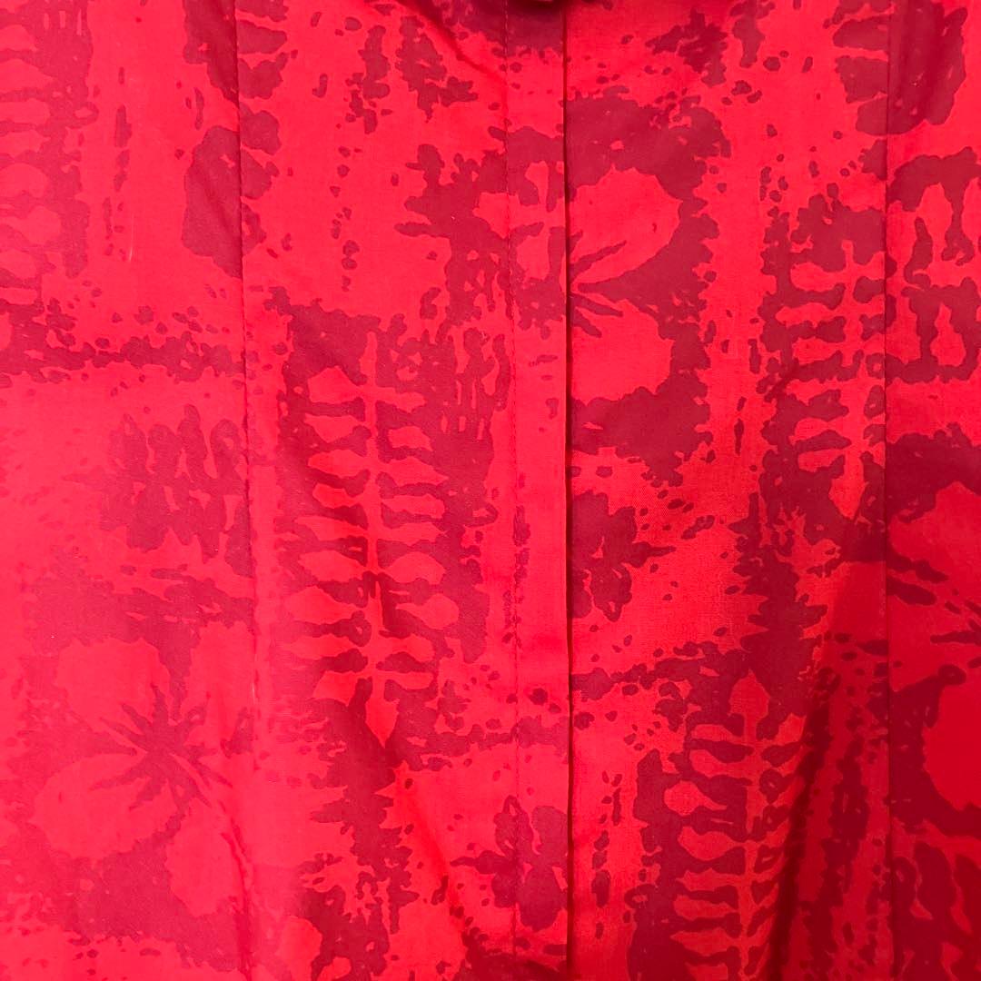 フラダンス ムームー レッドロングドレス プリンスカイウラニ