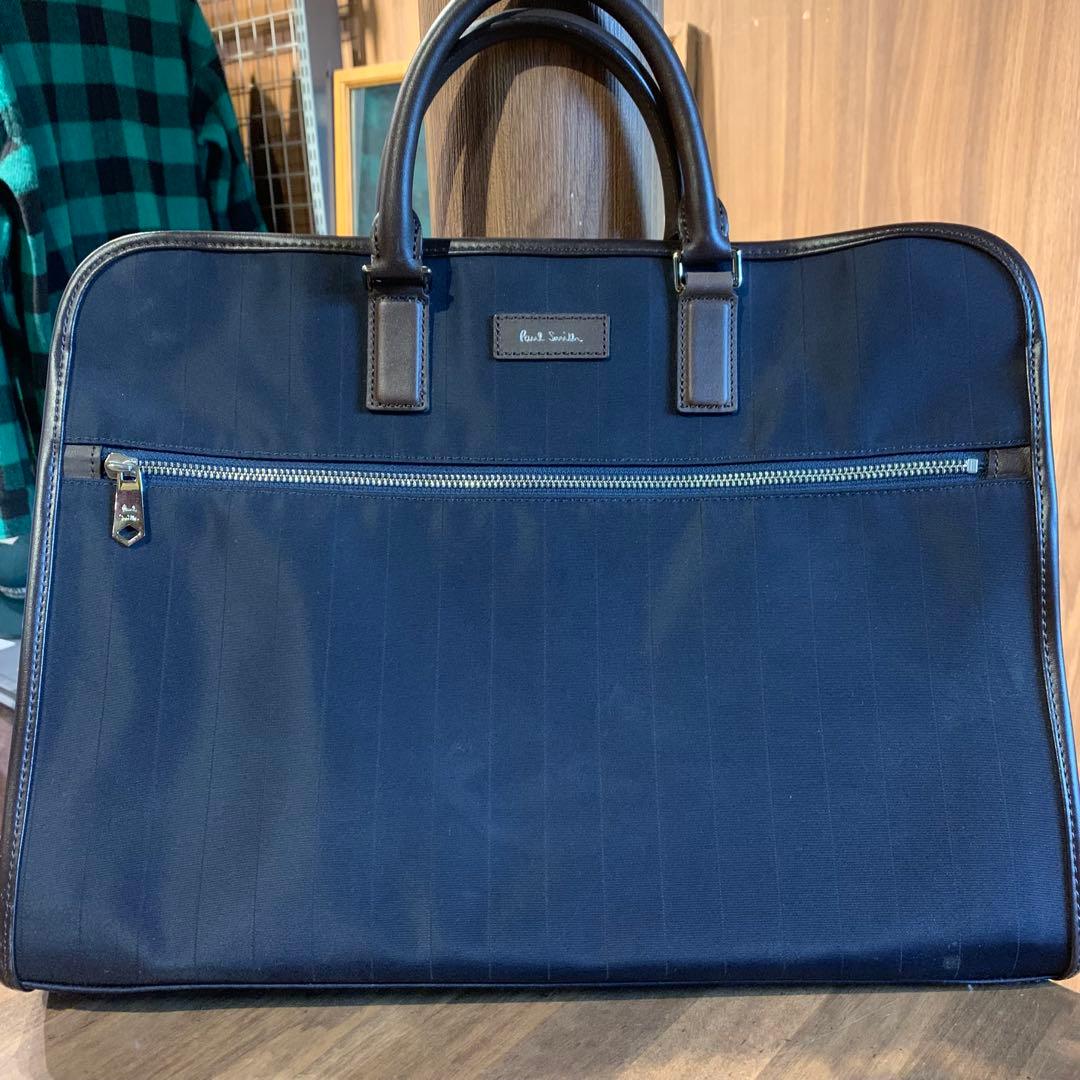 【超美品】ポールスミス　ネイビー　ビジネスバック　2way Paul Smith