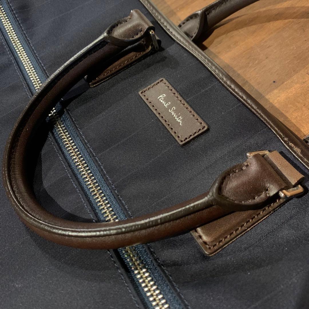 【超美品】ポールスミス　ネイビー　ビジネスバック　2way Paul Smith