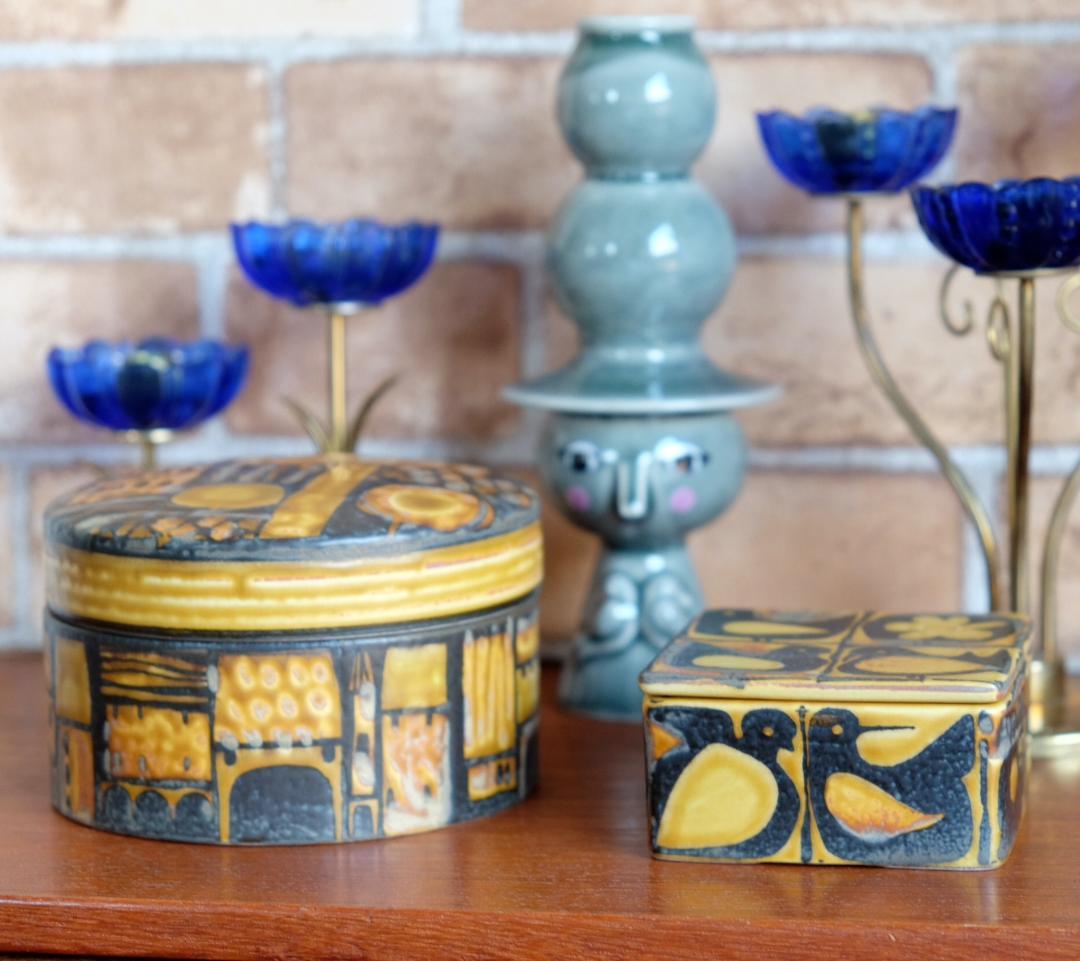 Baca バッカ /テネラ 花瓶 プレート クイストゴー　ブルーフルテッド