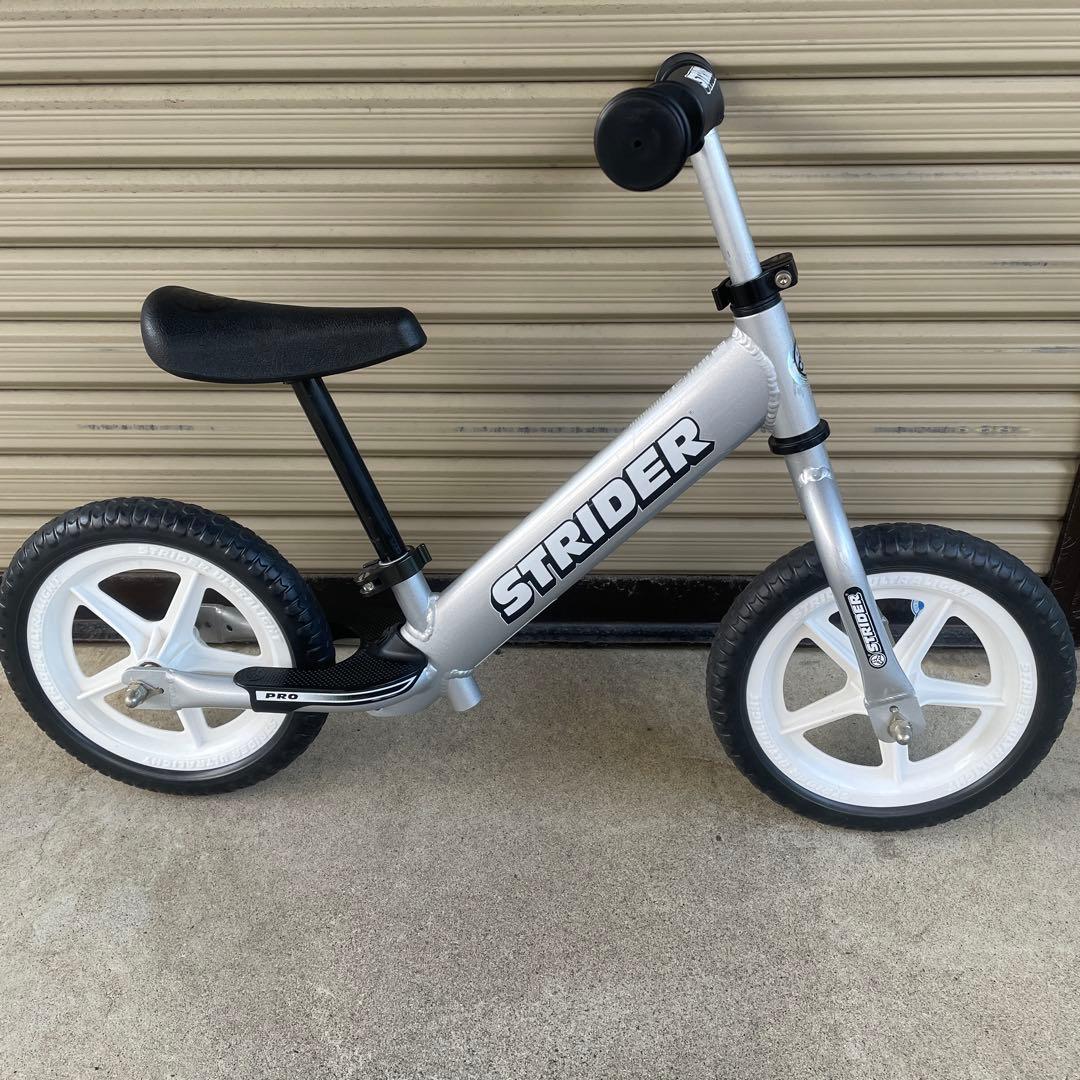極美品STRIDER 12 PRO silver ストライダー12プロ シルバー