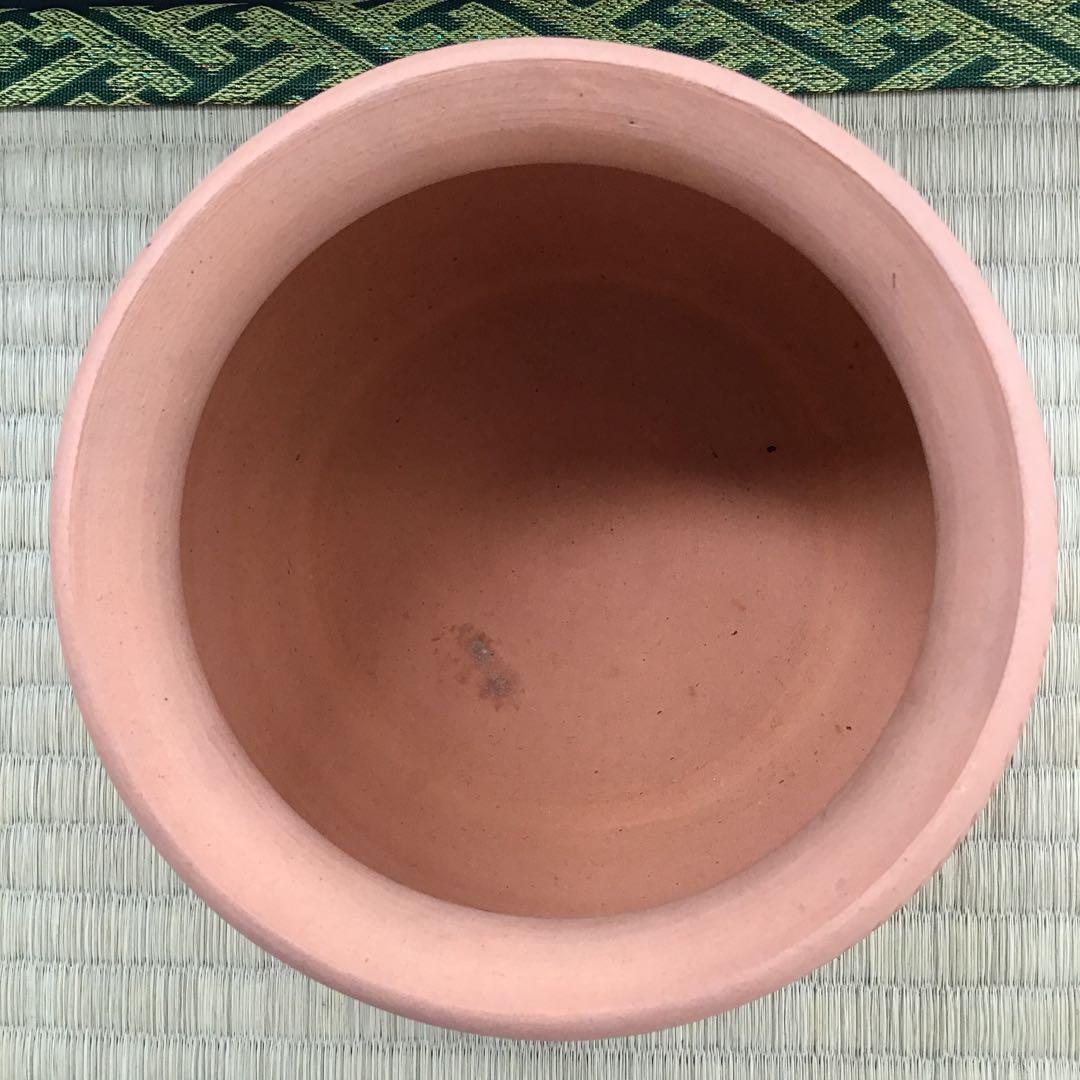 茶道具　ハンネラ建水　八幡窯　堀野証嗣作　栞　共箱　S153KS