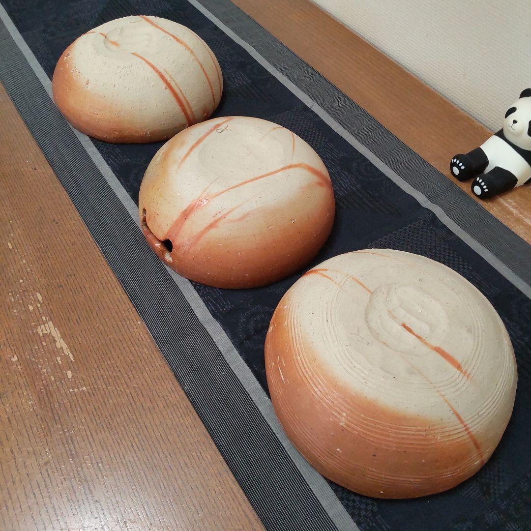 可愛い器 3ケ 備前焼
