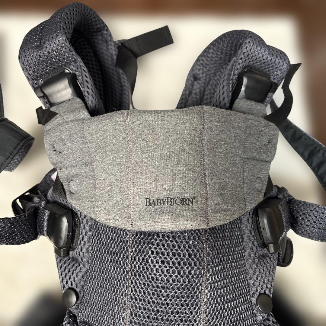【美品】BABY BJORNハーモニー ベビーキャリア アンスラサイト