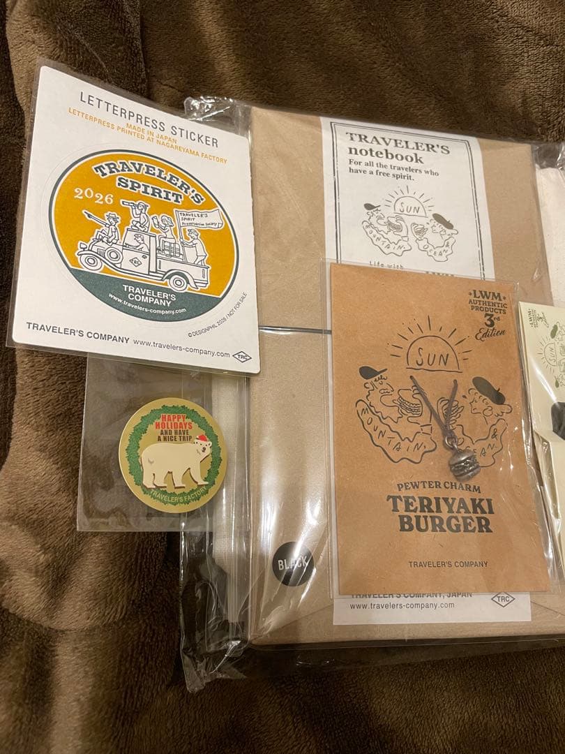 トラベラーズノート モスバーガー 3rd Edition レギュラー ブラック