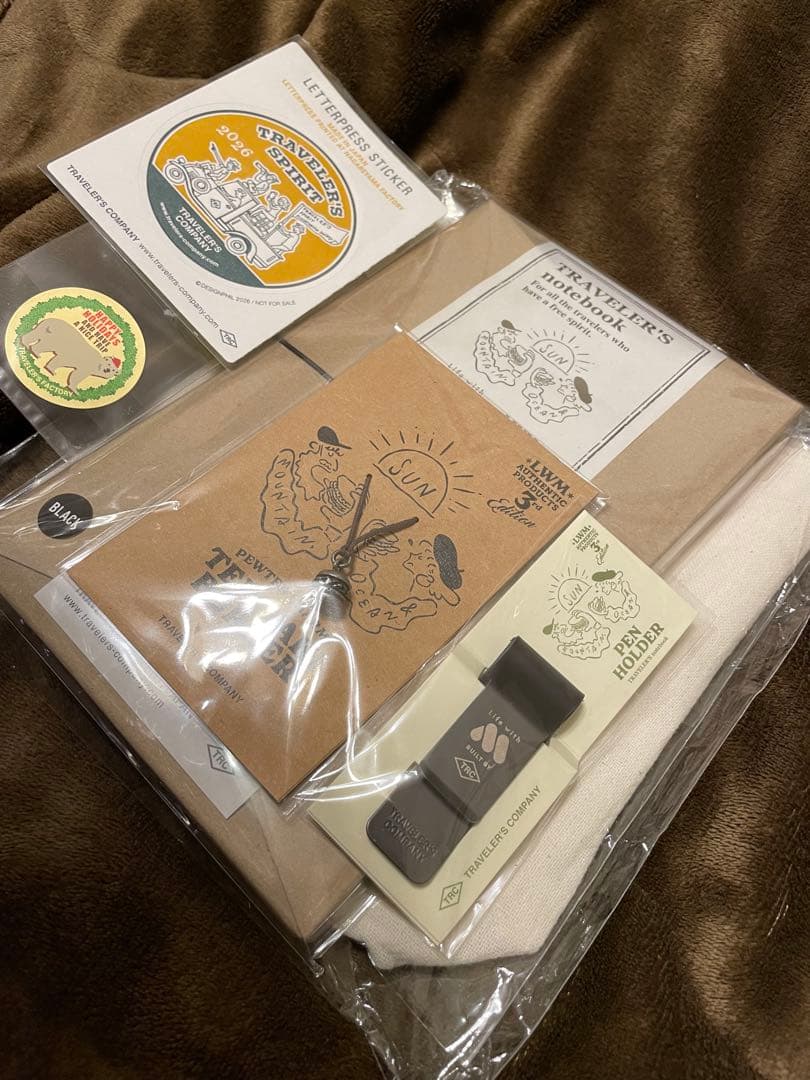 トラベラーズノート モスバーガー 3rd Edition レギュラー ブラック