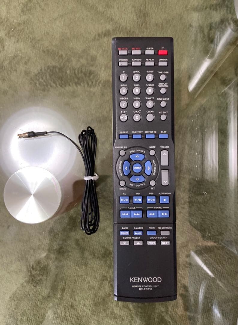 【美品】KENWOOD　RMD-NDL100　MD・CD・USB・希少可動品