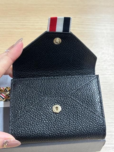 【美品】THOM BROWNE トムブラウン トリコロール名刺入れ カードケース