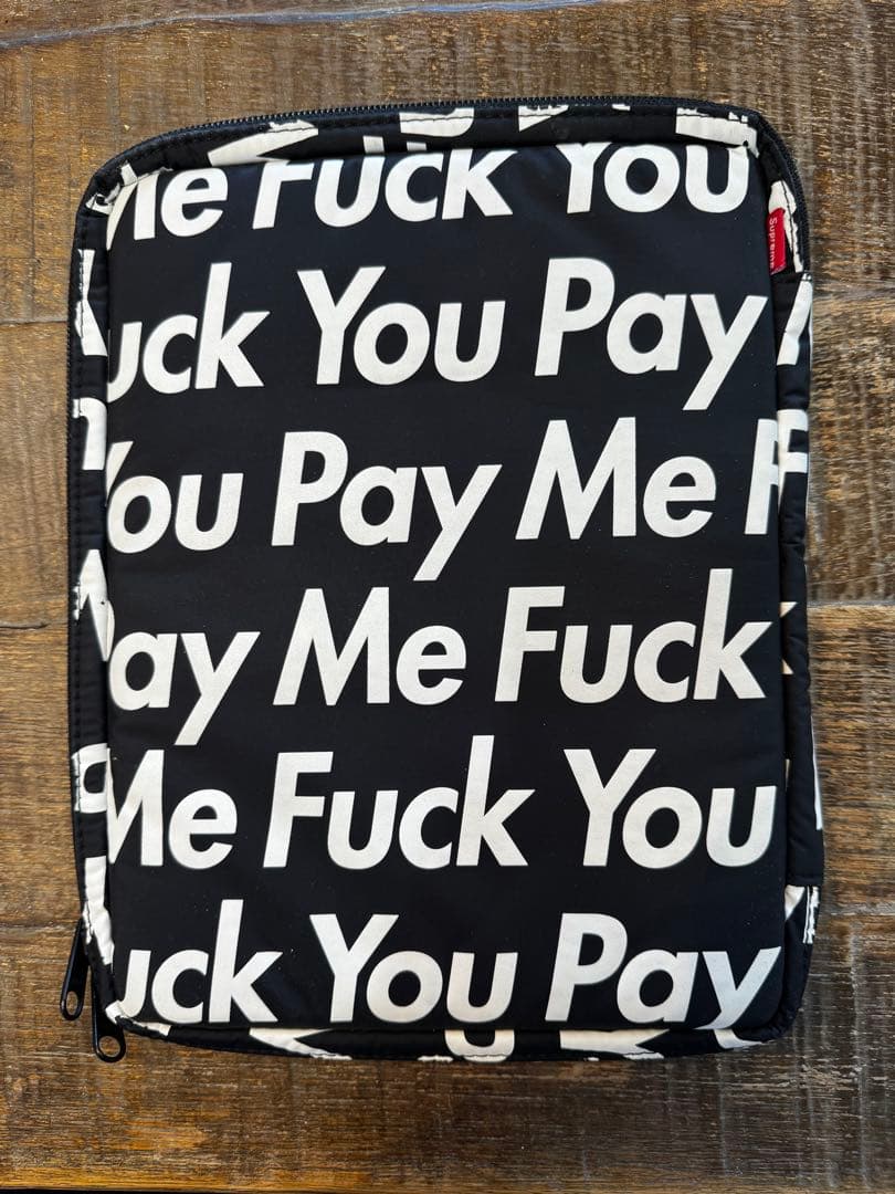 Supreme × PORTER “Pay Me” コラボ iPadケース