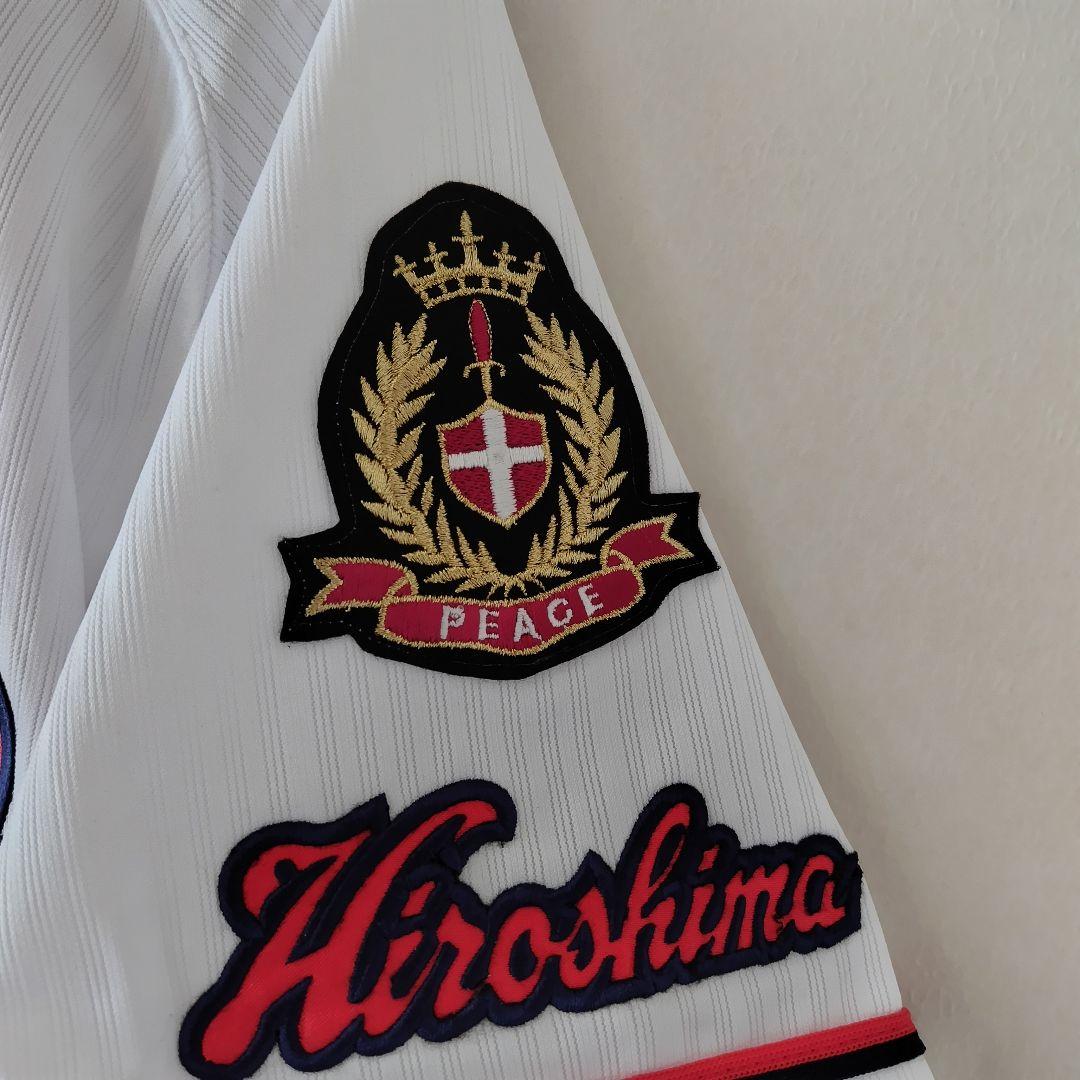 最終価格【アレンジ品】広島カープ ハイクオリティ ユニフォーム 秋山翔吾選手 L