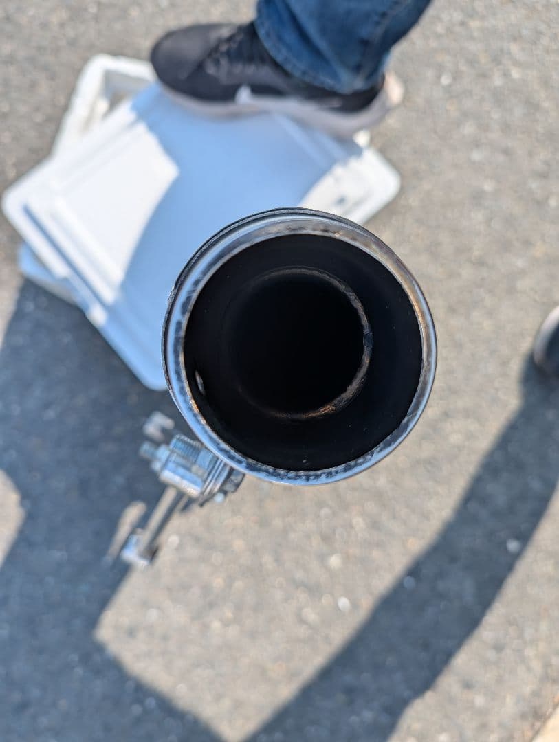 シグナス125用　Wirus Win マフラー 中古品