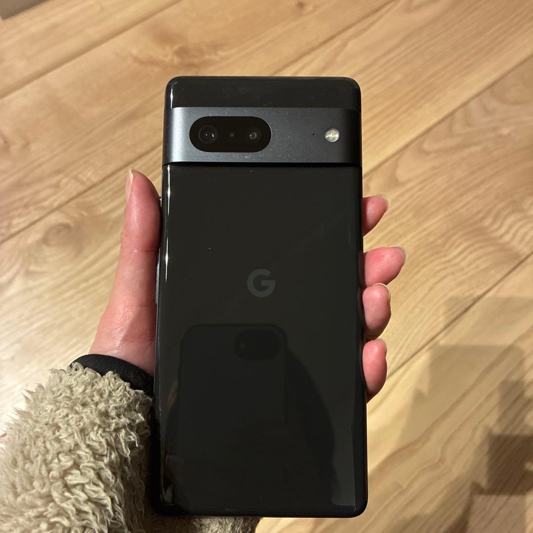 Google Pixel 7 本体 ブラック　説明書　充電コード箱付き128Ｇ