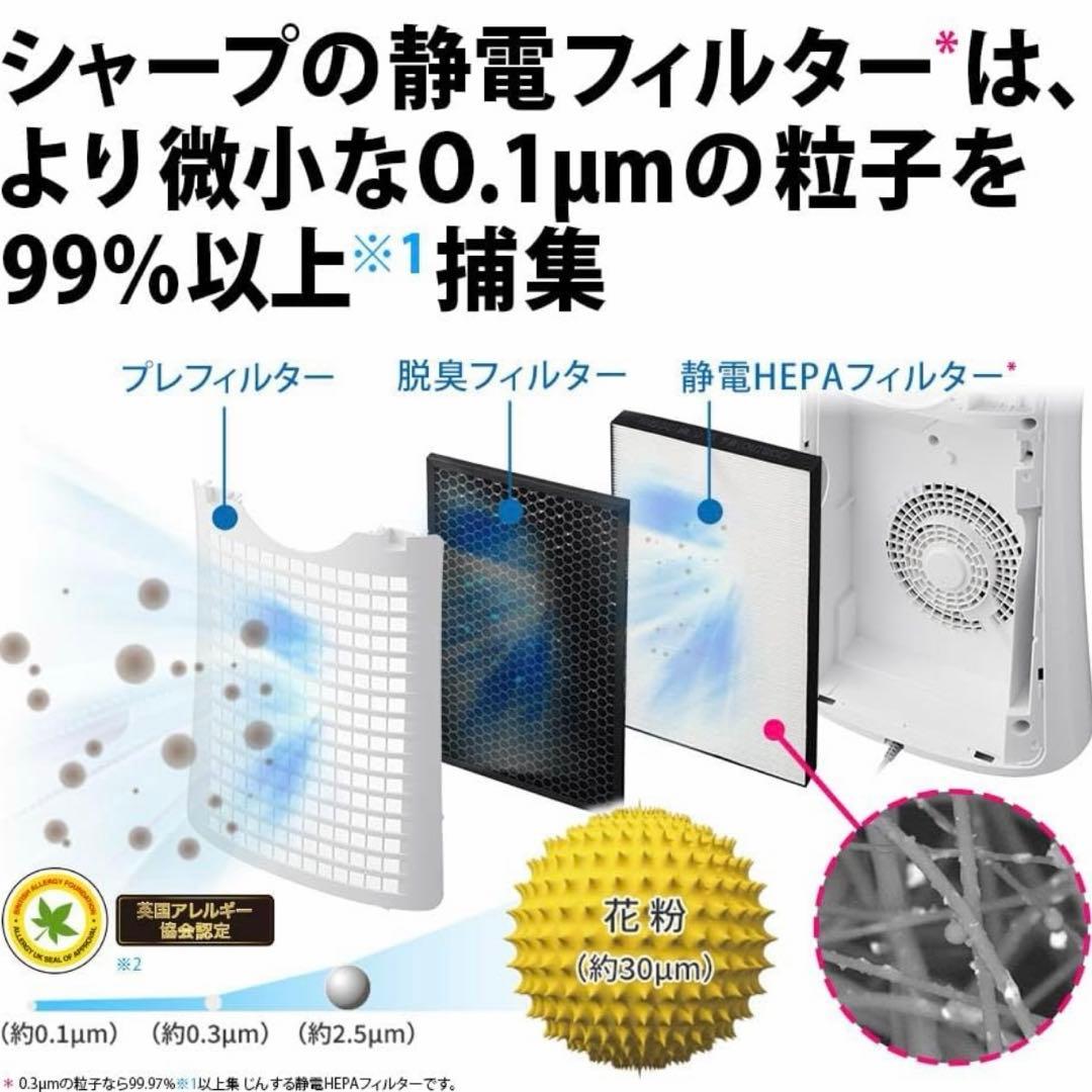 【美品】シャープ プラズマクラスター 空気清浄機 FU-R50