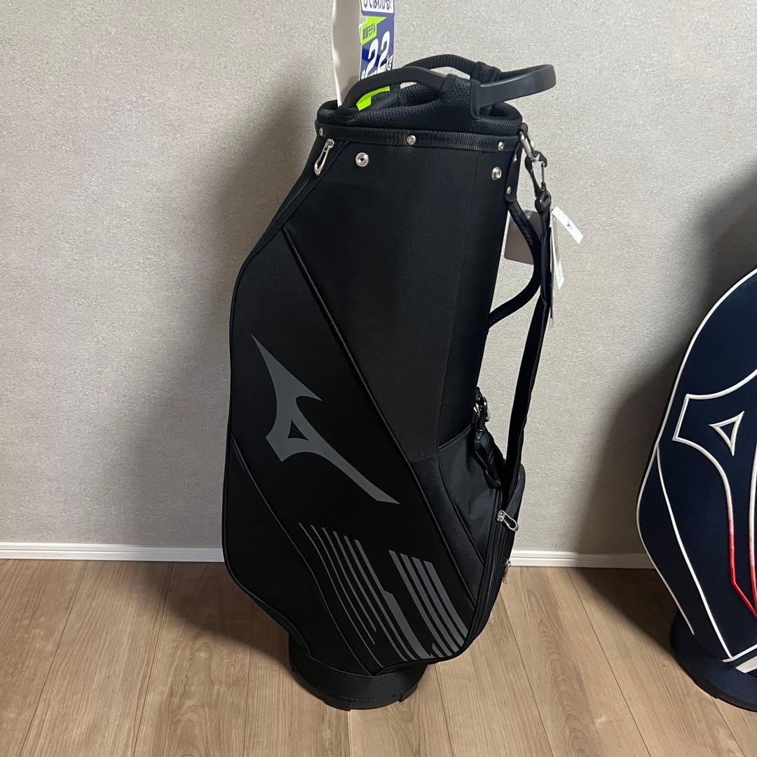 ミズノ　キャディバッグ　ゴルフバッグ　黒