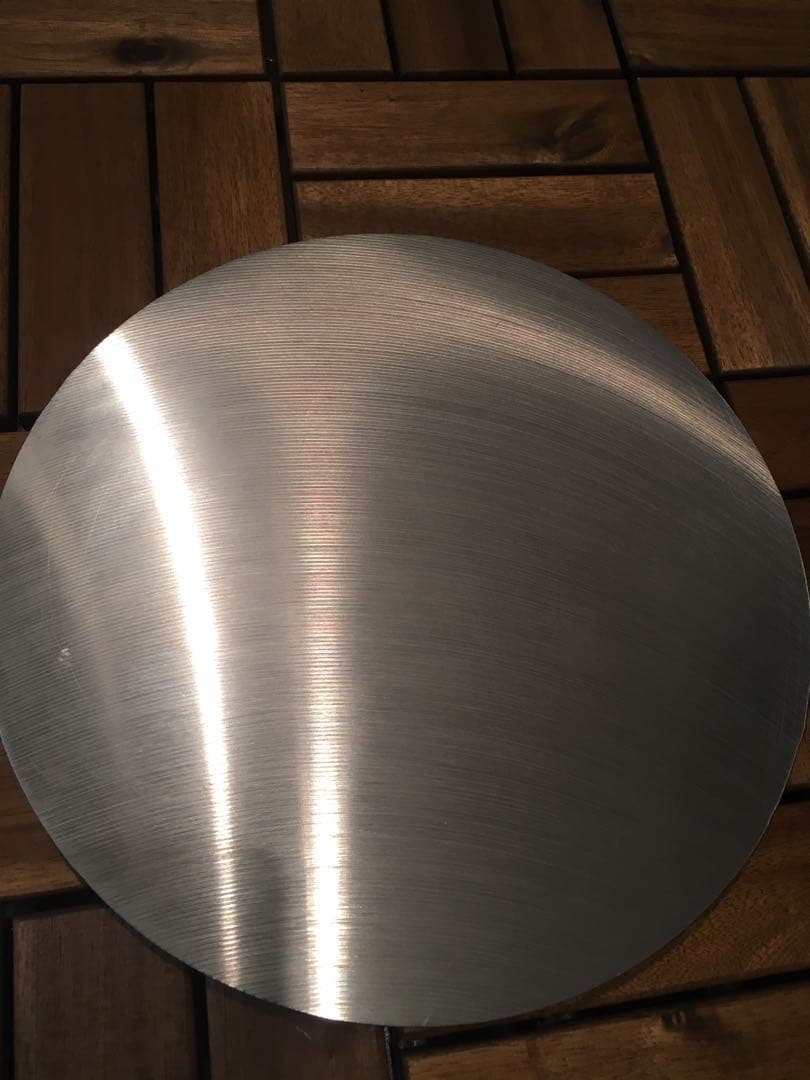 国産、国内加工 本格クレープ！1面フライス加工美品！直径35cm 約9mm厚