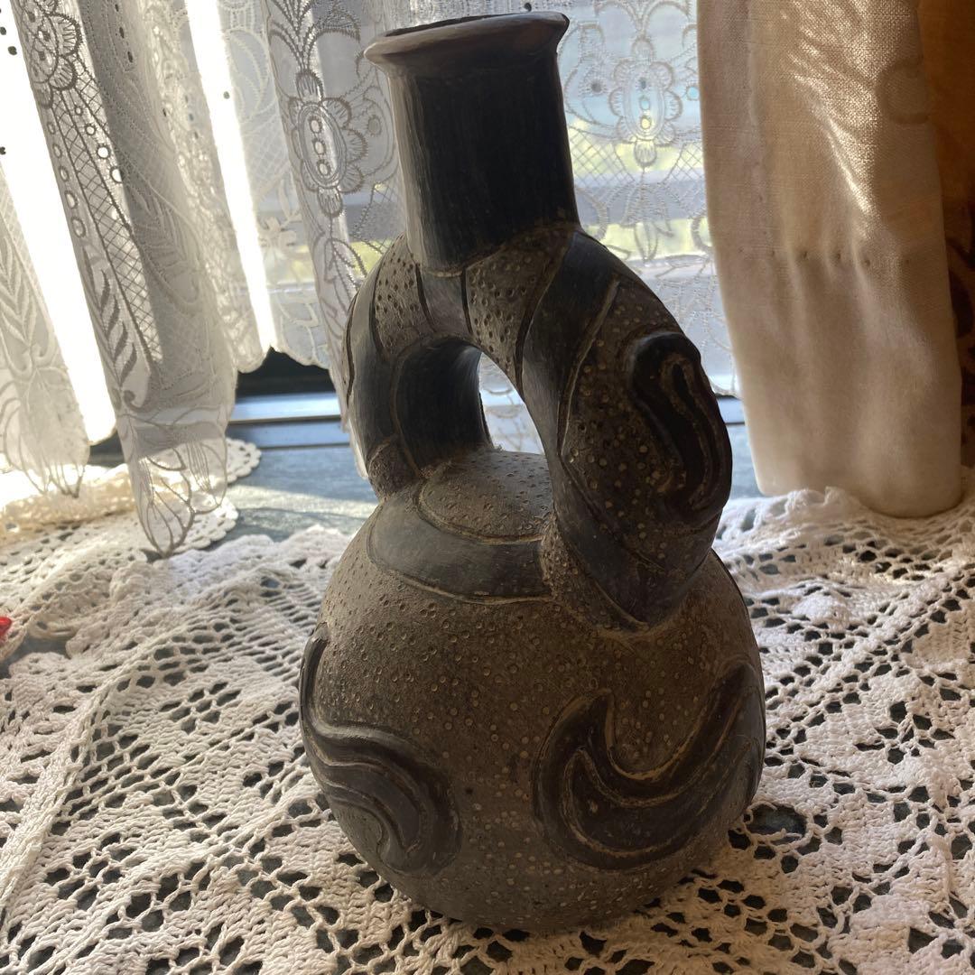 中南米古美術　発掘品　器