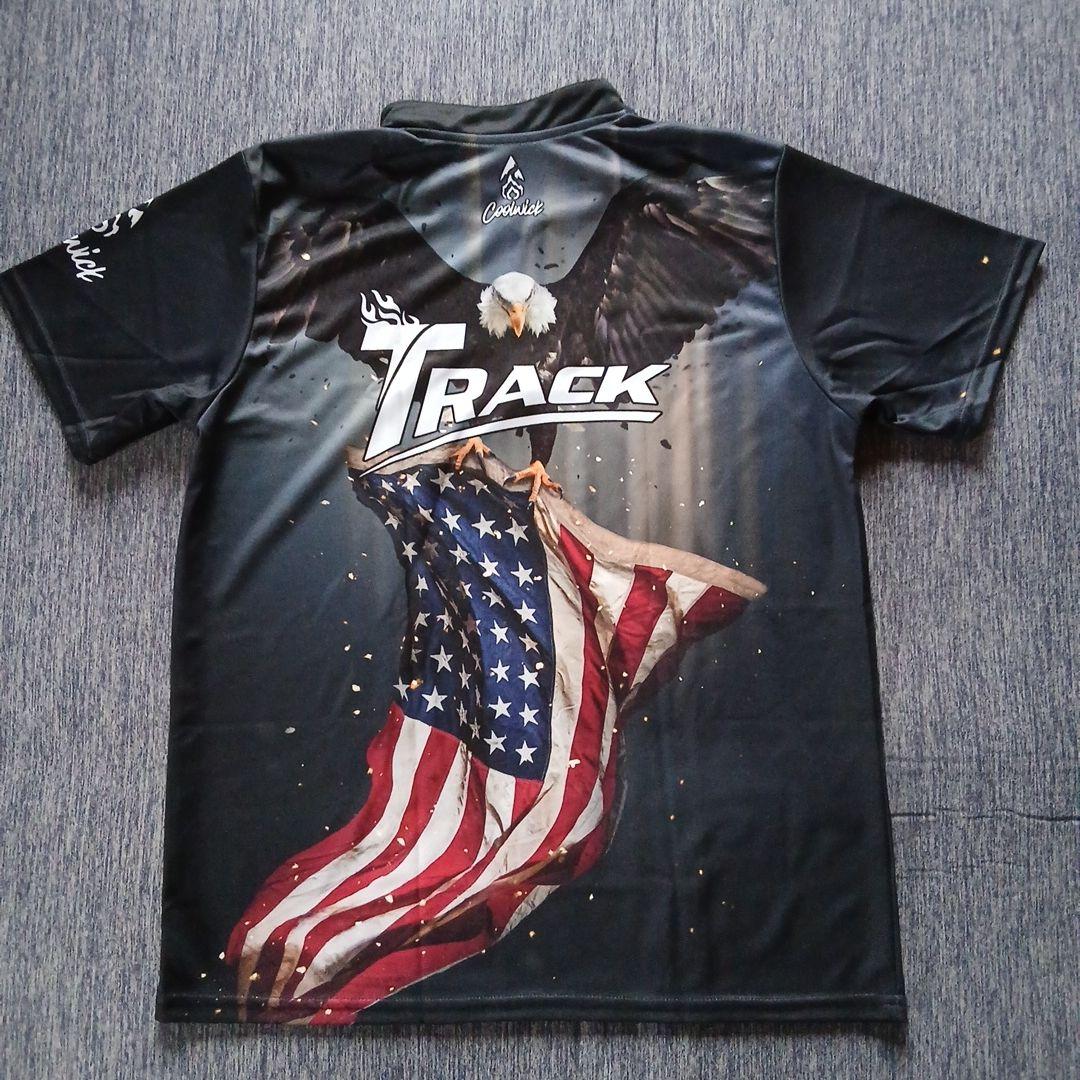 ✨新品✨ボウリングウェア　TRACK　日本サイズM　ブラック　アメリカンイーグル