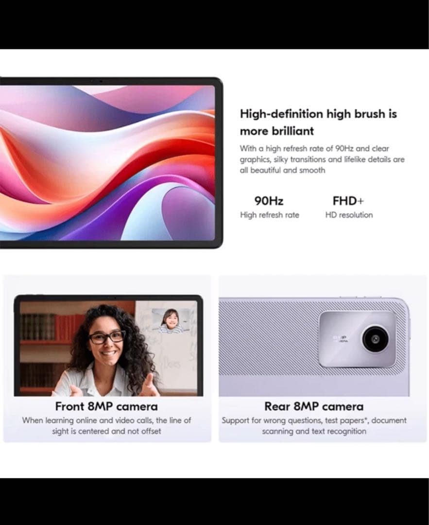 Androidタブレット本体 Lenovo Xiaoxin Pad 2024 II 8GB+128GB