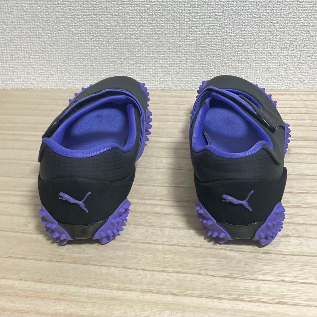 ほぼ新品 PUMA MOSTRO FEY LAUNCH 黒/紫 24.5cm