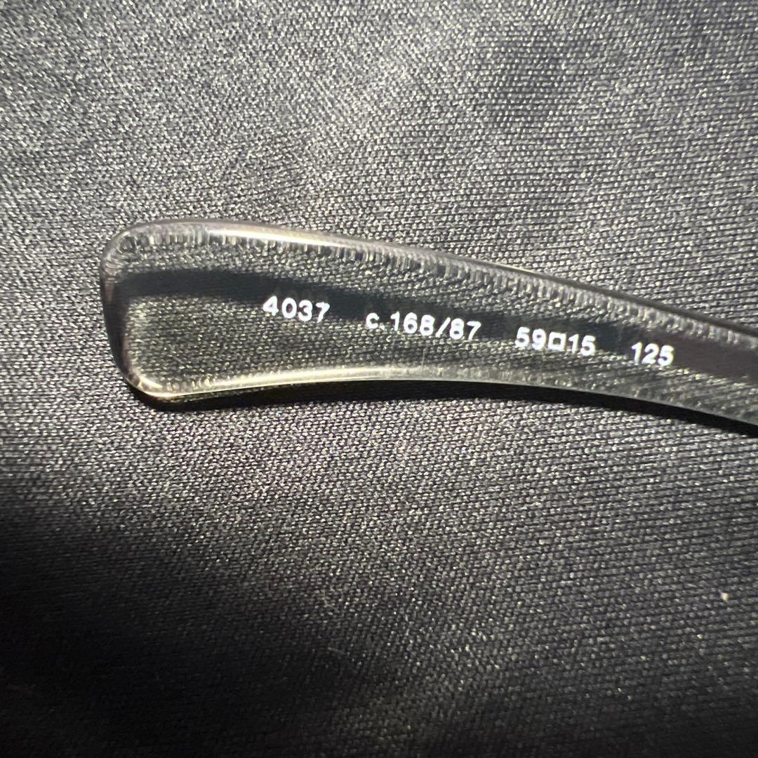 たきや 様　CHANEL シャネル サングラス スモークレンズ　　クリアーグレー