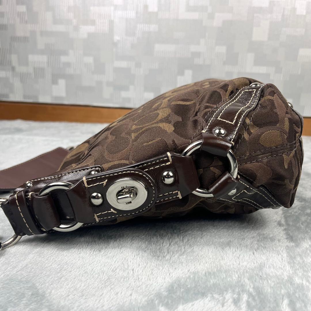バッグ Vintage Coach Signature Brown Bag