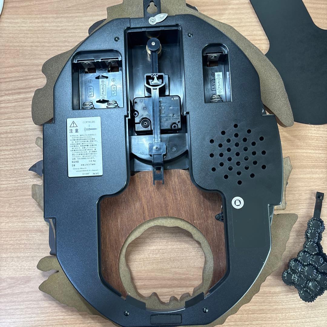 となりのトトロ掛け時計 4M837RH スタジオジブリ