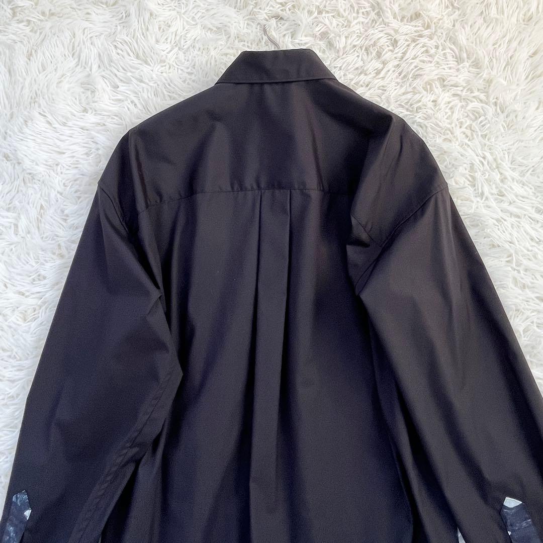 HERALBONY ヘラルボニー デザインシャツ ショルダー切替（無題）（丸）