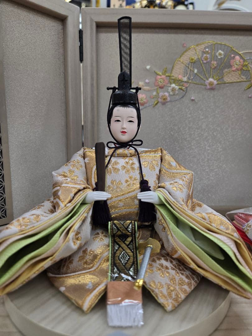 【展示品限り】雛人形 収納飾り　※閉店セール　23