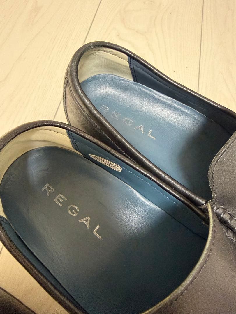 REGAL ブラック レザー ローファー　25.5 2足セット
