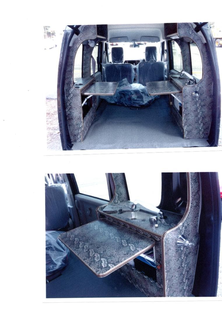 車中泊仕様・キャンピングカー　お好きなデザインで製作しますっ！